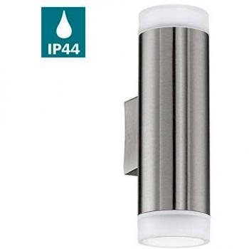 EGLO RIGA LED Stainless Steel Up/Down Wall Light