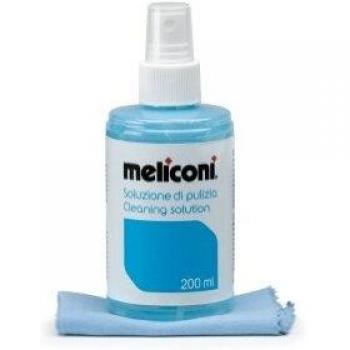 Soluzione 200 ml + panno in microfibra per la pulizia degli schermi TV LCD/Plasma e CRT, dei monitor per PC e degli schermi LCD