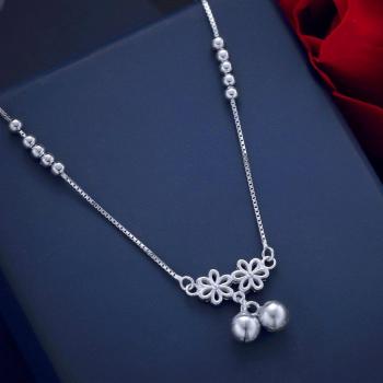 100% Sterling Silber Knöchel-Armband mit Charms