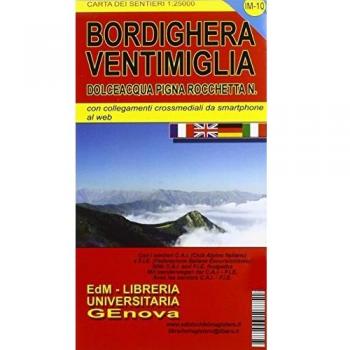 IM-10 Bordighera. Carte dei sentieri di liguria