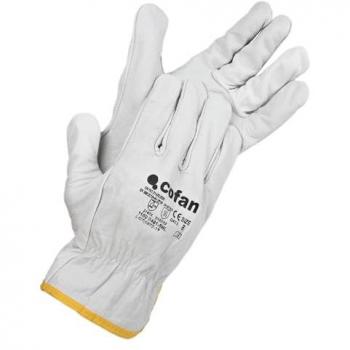 Guantes de Seguridad de Piel Flor Anticalóricos Talla 10