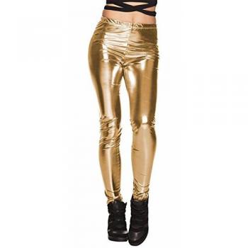 Boland Glance Legging Gold M – Stretch‑Comfort für jede Mottoparty