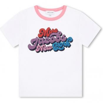 Marc Jacobs T-Shirt für Mädchen W15669 Weiß Regular Fit