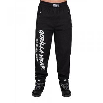 Pantalon de sport Gorilla Wear Augustine Old School Noir L/XL