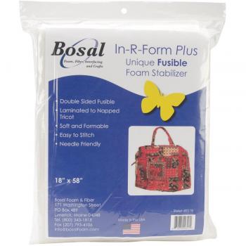 Bosal In‑R‑Form Advanced Fusible Foam Pad – 18 by 58 inches, White