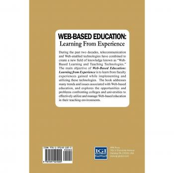 IGI Global Web-Based Education : Learning from Experience