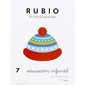 CUADERNO RUBIO A5 EDU. INF. 7 LAS ESTACI