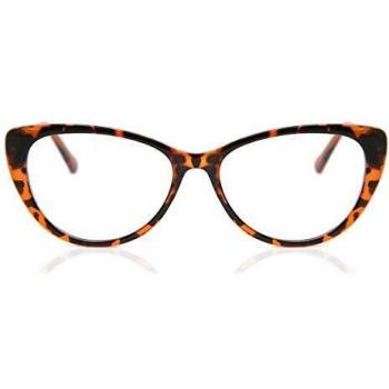 Cat Eye Armazón Completo Tortoiseshell con Protección Azul