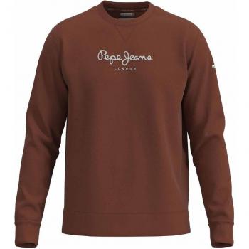 Felpa Pepe Jeans Edward Crew XL in marrone