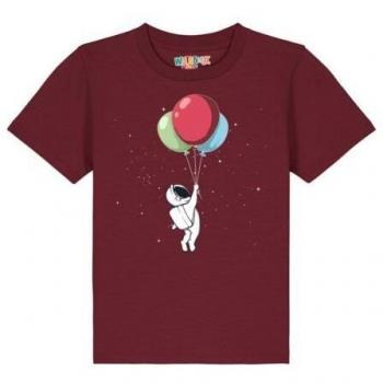 Maglia Little Balloon Astronaut – Rosso e Verde