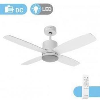 Ventilador Techo Midi 4042w 55w 106 Cm Blanco Luz Led Universal Blue