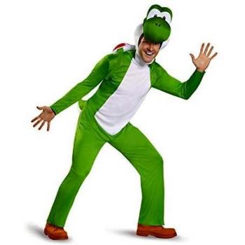 Mario Yoshi Deluxe Costume – Nintendo Mens XXL