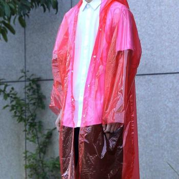 Adult Thick Disposable Raincoat