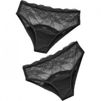 Chiara Culottes de Menstruation Lavables Black M – Pack FreeU