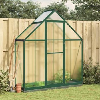 Aluminium Greenhouse with Base Frame 169x58x202 cm by vidaXL