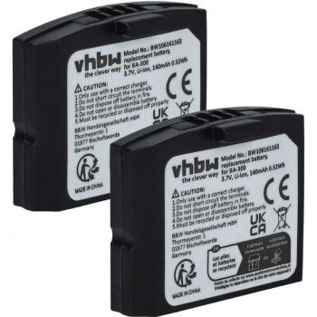 Batteria di Riserva Sennheiser RI 830S/RI 840/RI 900/RR 4200/RR 840 – 140 mAh