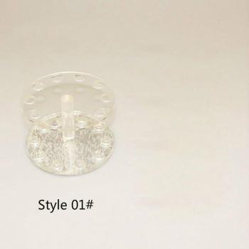 Station de soin des ongles cœur 4-en-1 avec brosse acrylique