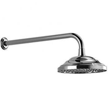 Dornbracht match0 Douche Murale, 450 mm, Platine Mat