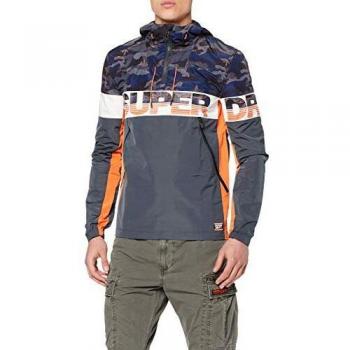 Chaqueta Superdry Ryley Overhead para hombre, Primavera-verano 19., color Multicolor