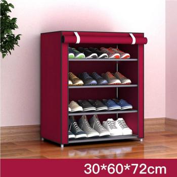5-Tier Shoe Stand with 4 Grids