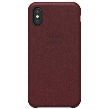 Coque en Cuir Adidas pour iPhone X/XS Rouge