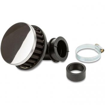 Abgewinkelter Luftfilter Air Cool 28mm / 35mm schwarz