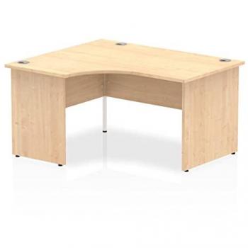Impulse 1400mm Left Hand Maple Panel Desk
