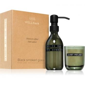Coffret Wellmark Black en verre fumé pour femme