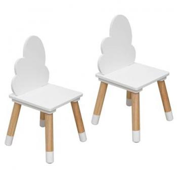 Tamar Cloud Set – Sedie per Ragazzi (Bianco)