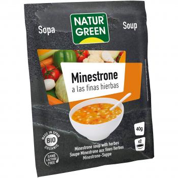 Naturgreen Sopa Minestrone Finas Hierbas Bio 40 Gr