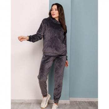 ISSA Plus Velor Tracksuit with Hood