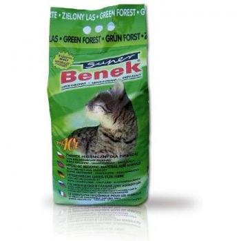 Super Benek Green Forest arena aglomerante con olor a pino