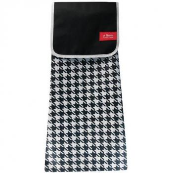 Tissu Noir/Blanc Pied de Poule – Sac polyvalent