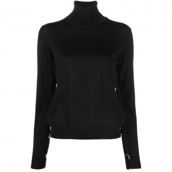 Turtleneck Jumper in Black by Maison Margiela