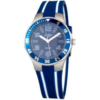 Reloj Justina 11910A: Cuarzo, Correa de Caucho, Diámetro 31 mm