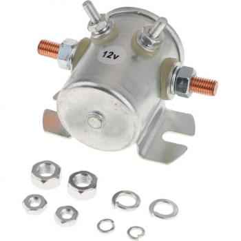 Interrupteur solénoïde 12 V DC 100 A, 4 bornes, usage industriel