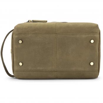 LEABAGS Palm Bay Kosmetiktasche aus echtem Büffel-Leder