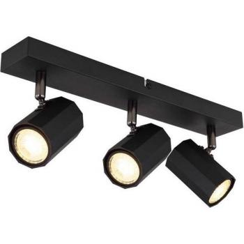 GLOBO LIGHTING Schwarz Spotlampe für Wohnzimmer