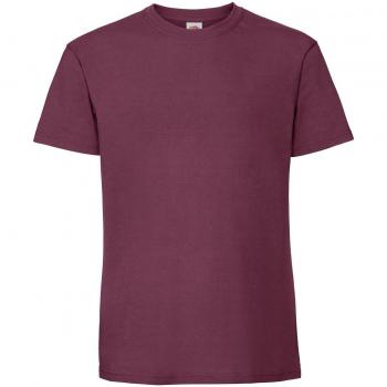 Fruit Of The Loom Ringspun Preferred T-Shirt for Men (PC3033), Color: Burgundy, Size: M