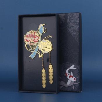 Classic Hollow Lotus Bookmark