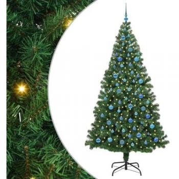 Sapin de Noël en PVC 240 cm Vert