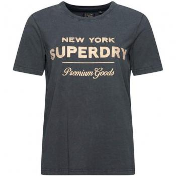 Superdry T-Shirt für Frauen Schwarz S