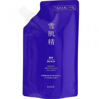 Kose Sekkisei Medicated Brightening Emulsion 120ml Refill