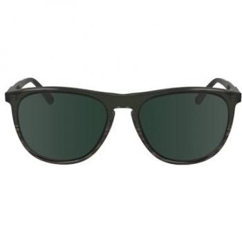 Calvin Klein 24508s Women's Acetate Sunglasses Green/Brown Striped