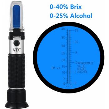 Fruit Juice and Wine Refractometer