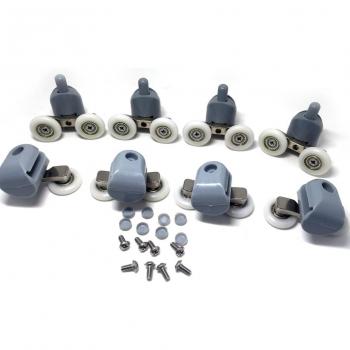 Set de Ruedas Deslizantes para Puertas de Ducha 25mm x 6mm