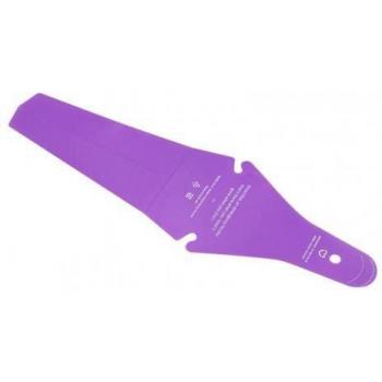 Guardabarros de plástico para bicicleta de montaña