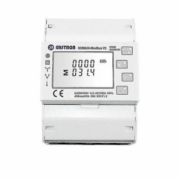 Medidor de energía 3 fases y 4 hilos