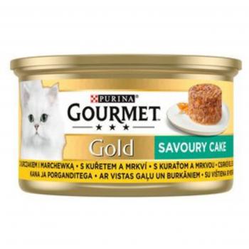 Purina GOURMET GOLD Savory Chicken with Carrots 85g