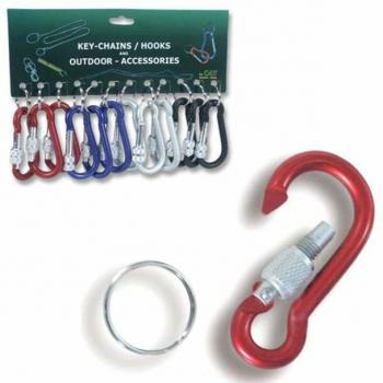 Set Portachiavi Moschettone 6 Pz Geit